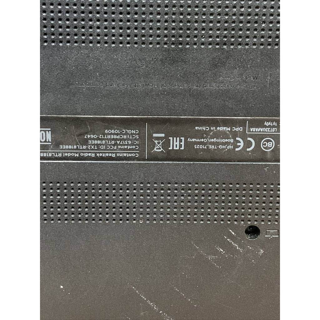 HP Notebook 15-f233wm Intel N3050 4GB/500GB - No Power Adapter - BOOTS READ