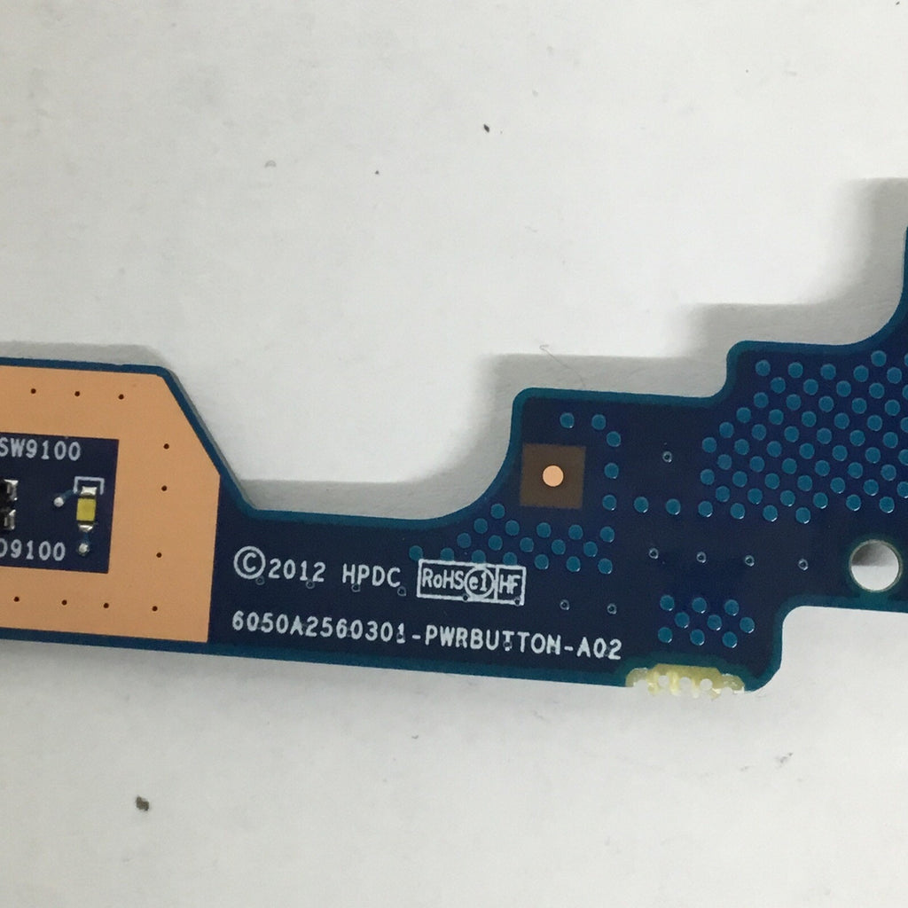 Genuine HP EliteBook 850 G1 15.6" Power Button Board w/ Cable 6050A2560301