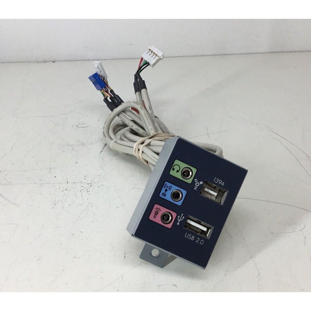 HP Pavilion A320 Computer USB Audio Firewire Port Panel 5784520010 REV C