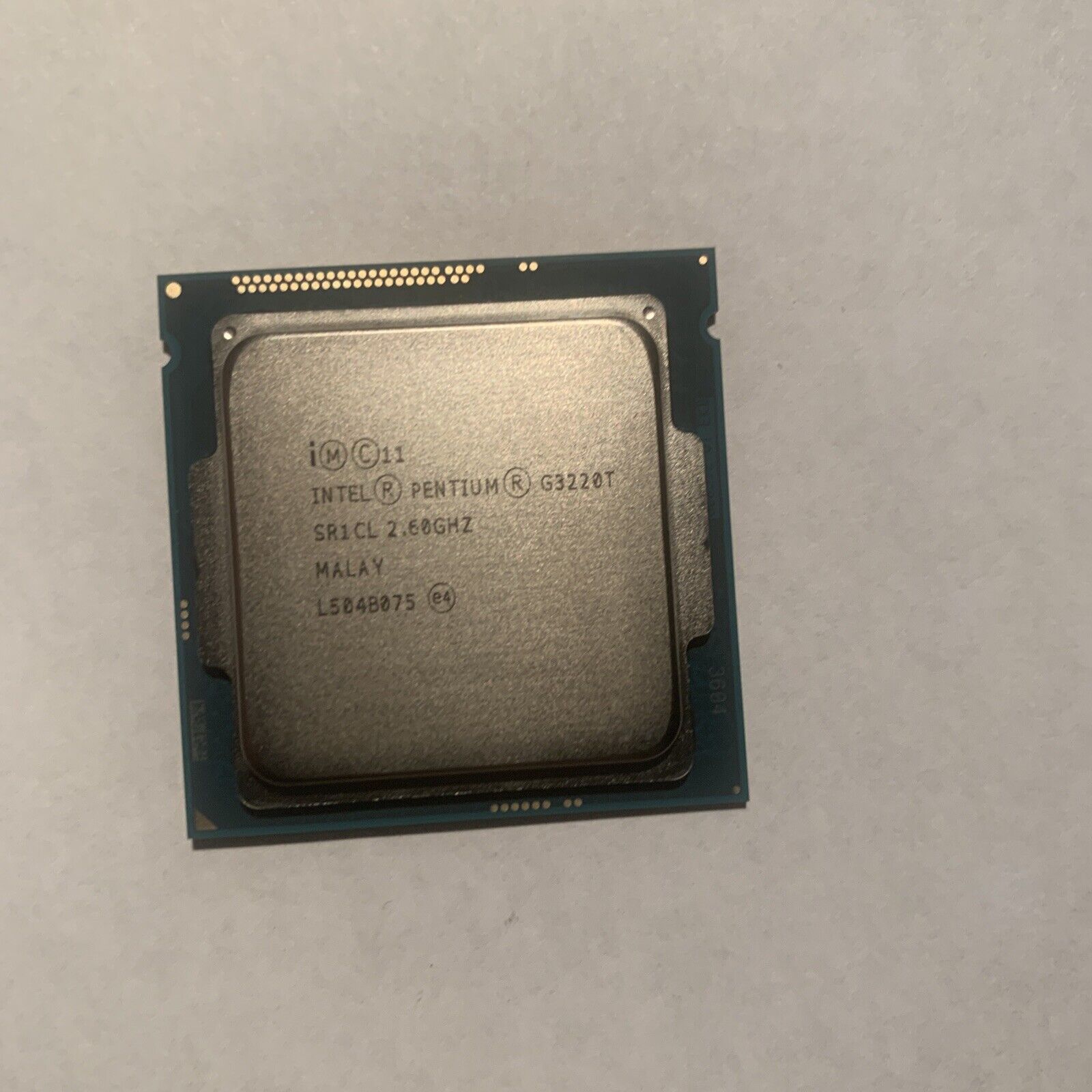 Intel CPU Processor Pentium G3220T 2.60 GHz LGA 1150 SR1CL Tested