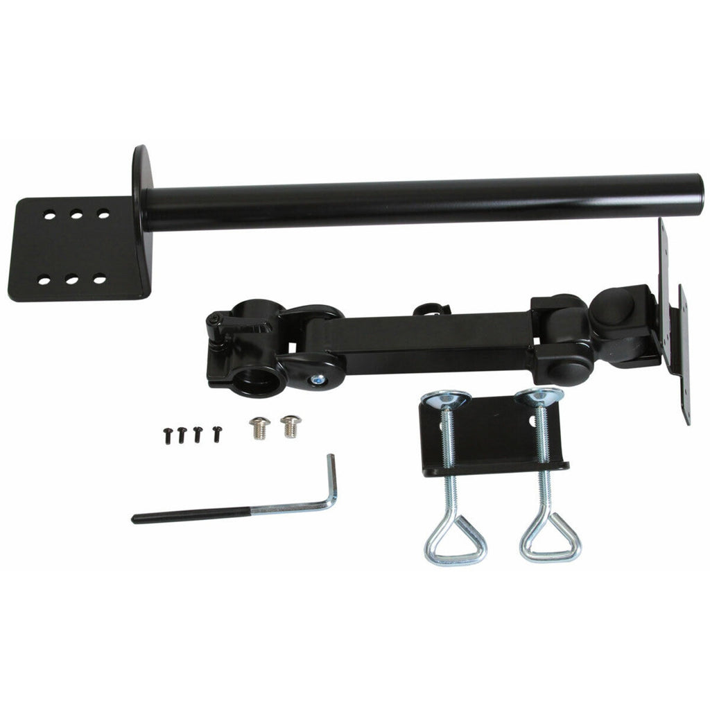MonMount Single LCD Monitor Arm - 2 Points of Articulation - Up to 27 Inch LCD