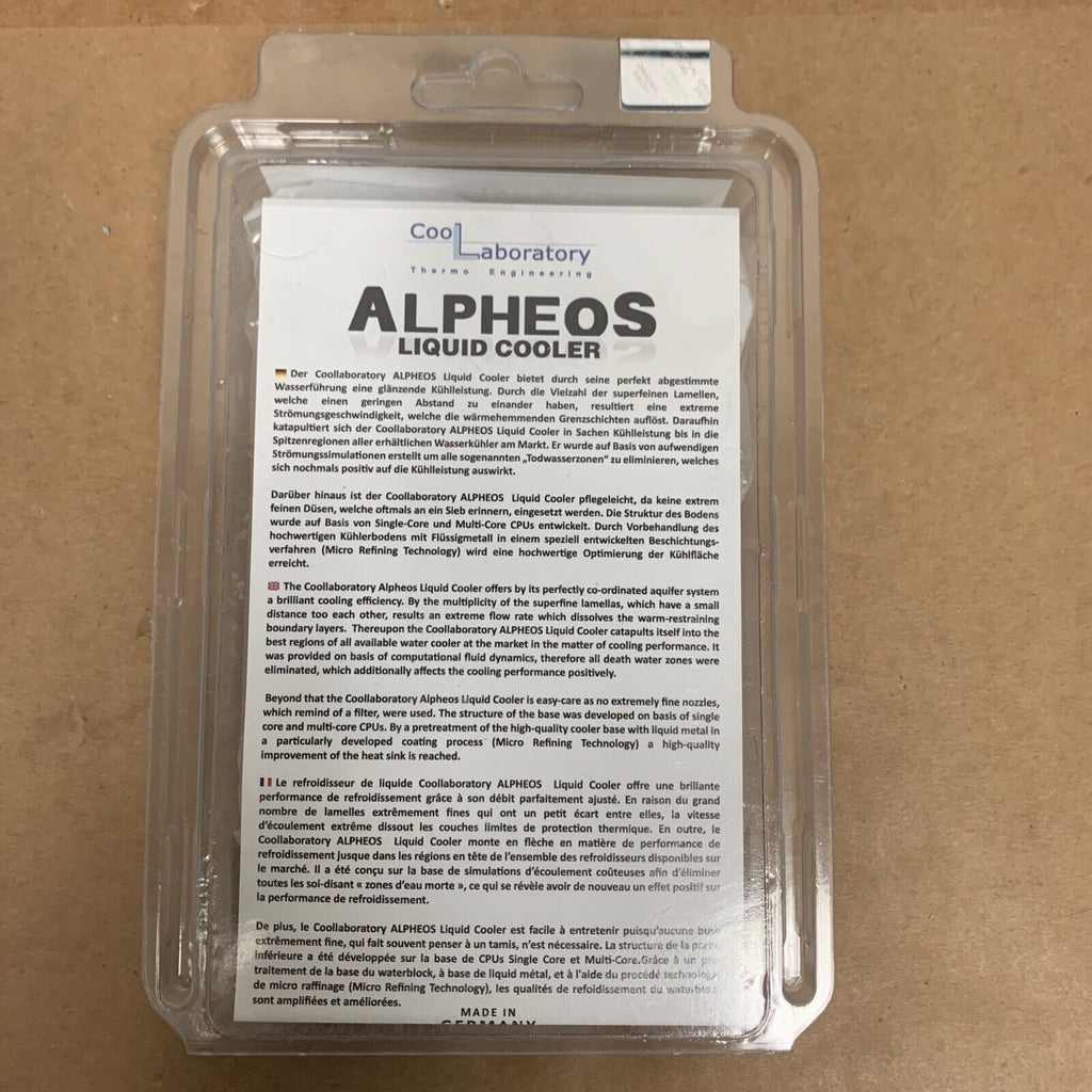 Coollaboratory Alpheos Liquid Cooler Intel Edition