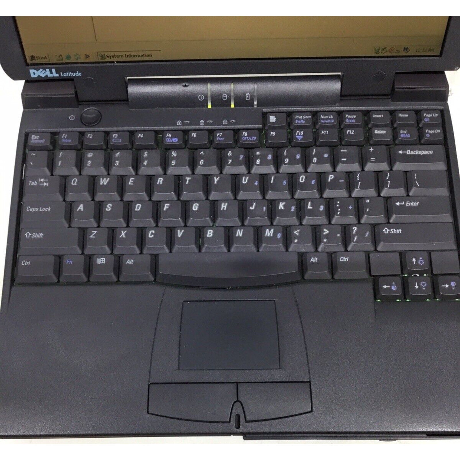 Parts Only Vintage Dell Latitude PPL CP M233XT / Bad Battery / No Adapter