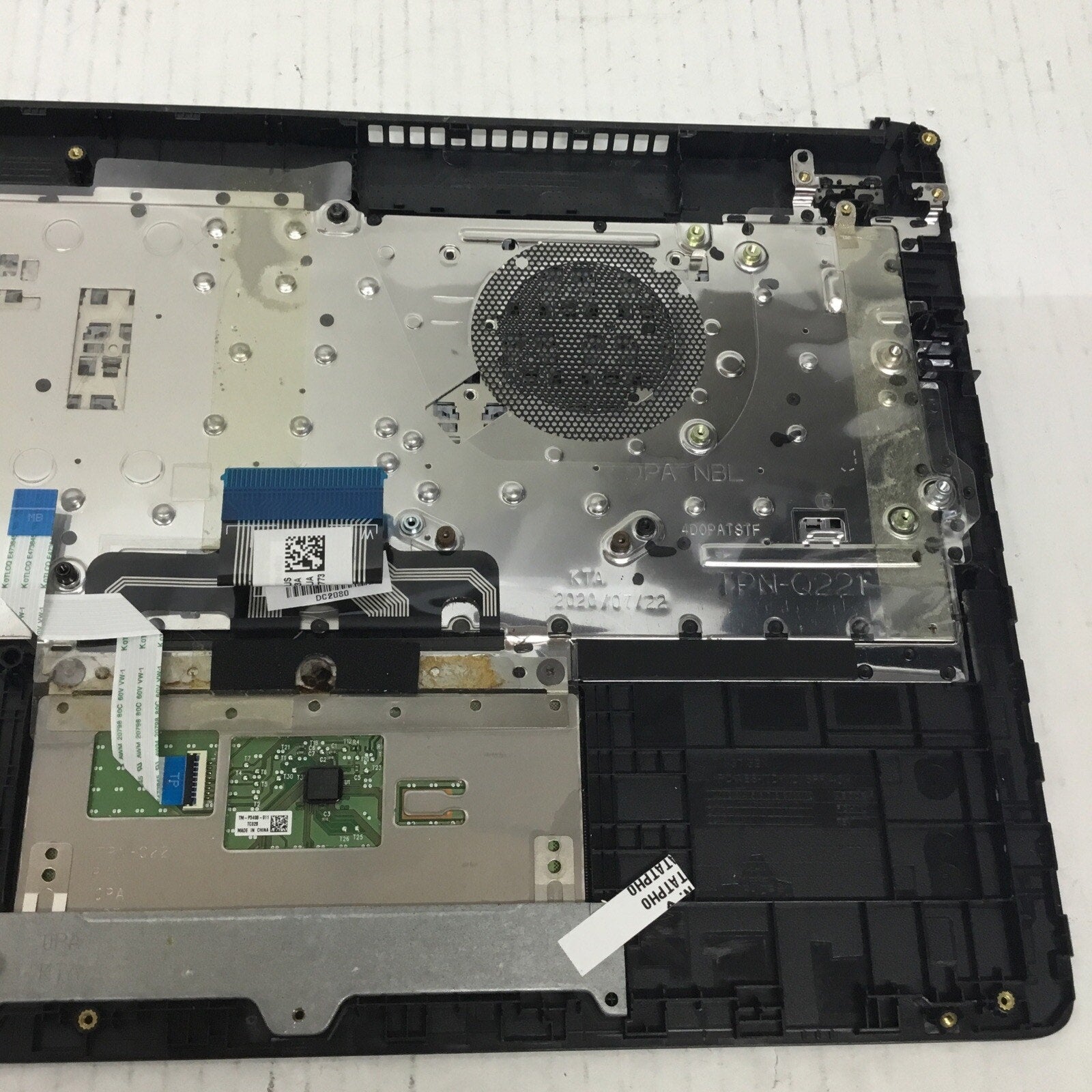 READ DESC HP 14-DQ1059WM 14-FQ Keyboard, Palmrest BLACK M03796-001