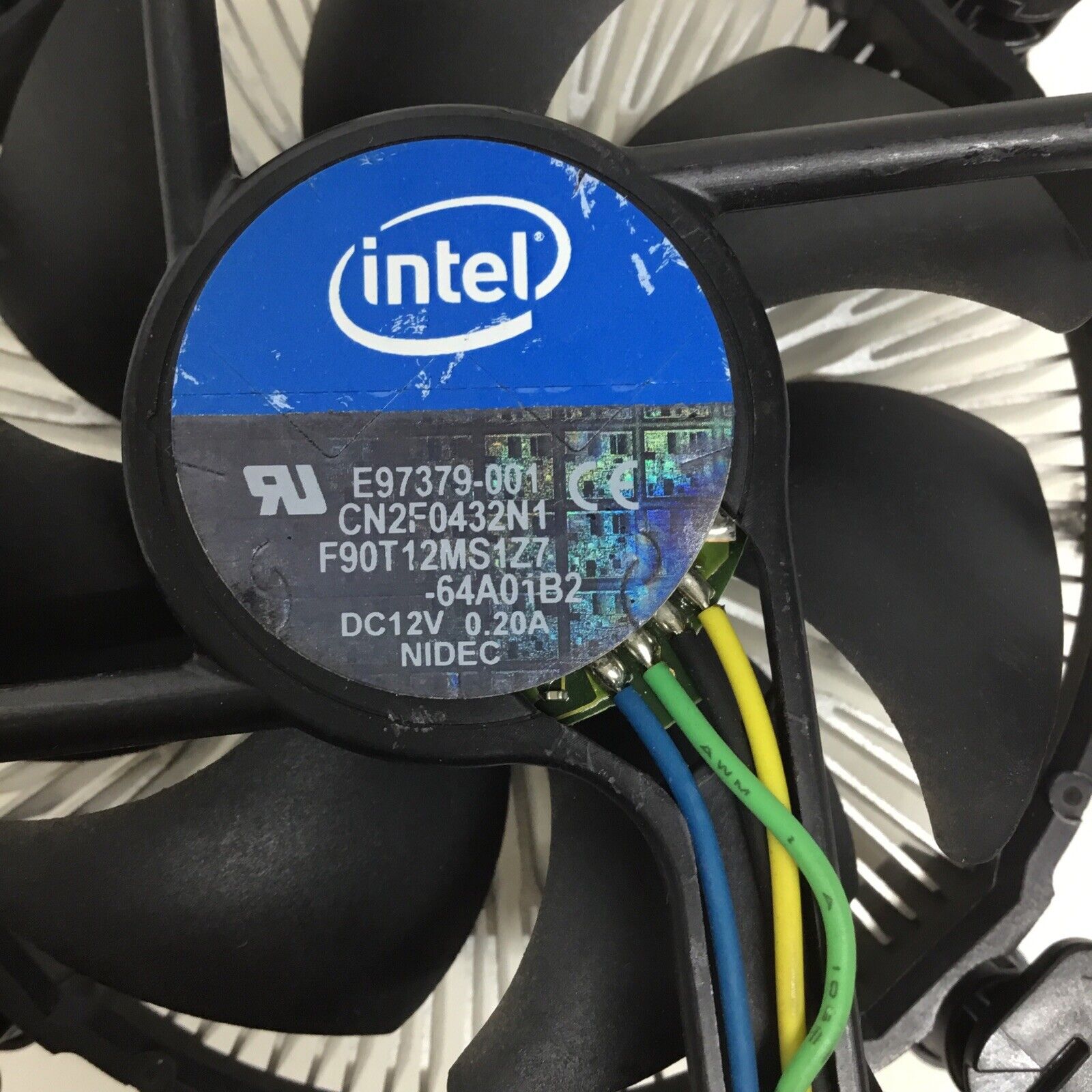 Intel Socket LGA 1150 1155 1156 4-PIN CPU Heatsink Cooling Fan E97379-001