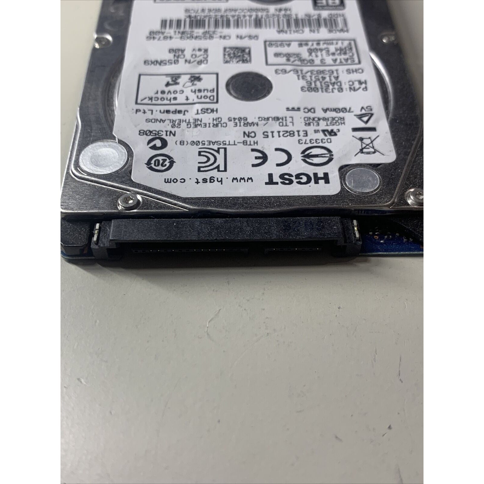 HGST Z5K500-320 320GB HTS545032A7E380 5400RPM SATA 2.5" Laptop HDD Hard Drive