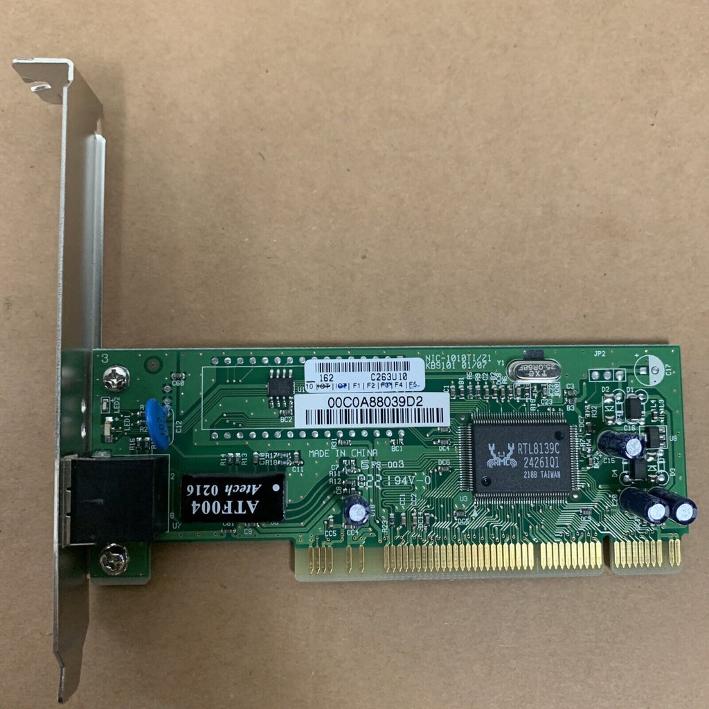 Dell 10/100 PCI GVC Network Adapter Ethernet Card 3K021 03K021 NIC-1010TI/Z1