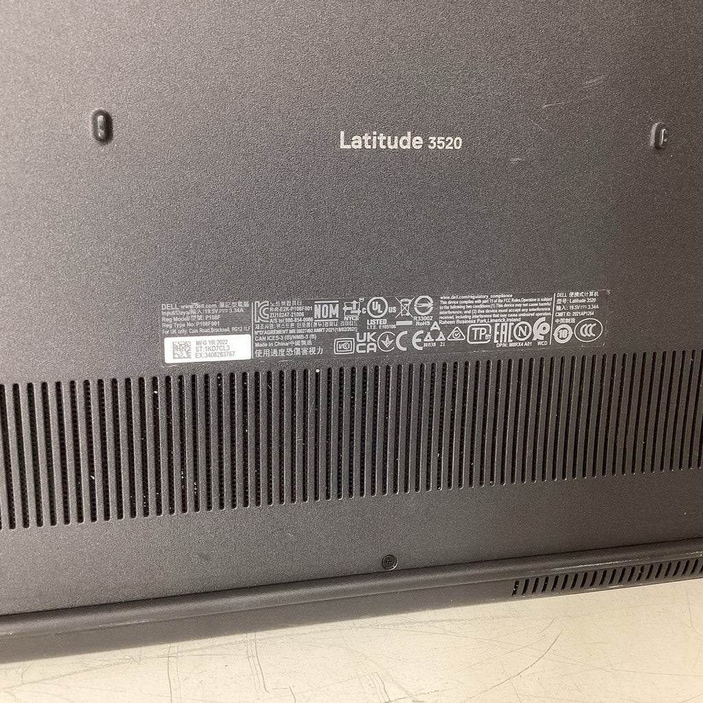 Dell Latitude 3520 15.6" i5-1145G7 16GB RAM 256GB SSD Windows 11 Pro