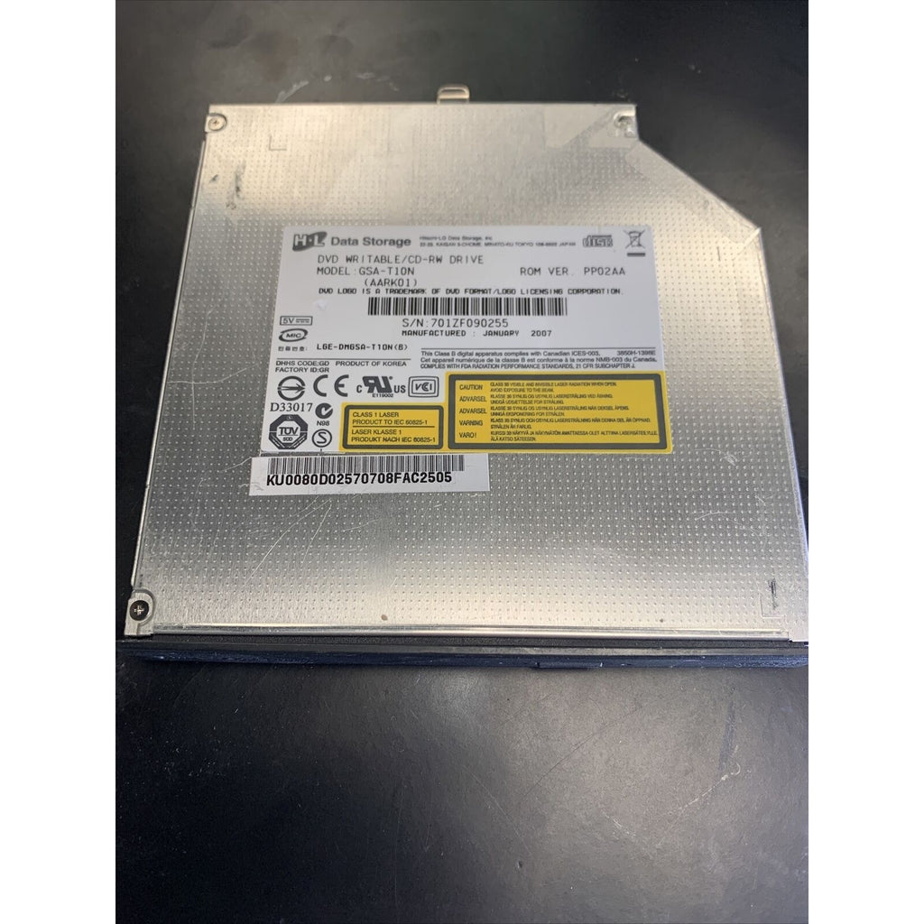 HL Data/ASUS GSA-T10N AARK01 DVD DRIVE WITH Black Bezel