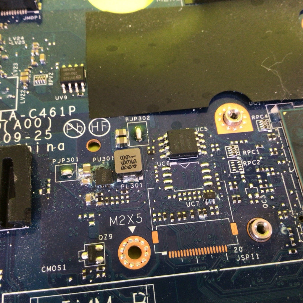 Dell Latitude E7470 Motherboard Core i7 HUA01 DGYY5 LA-C461P FOR PARTS or REPAIR