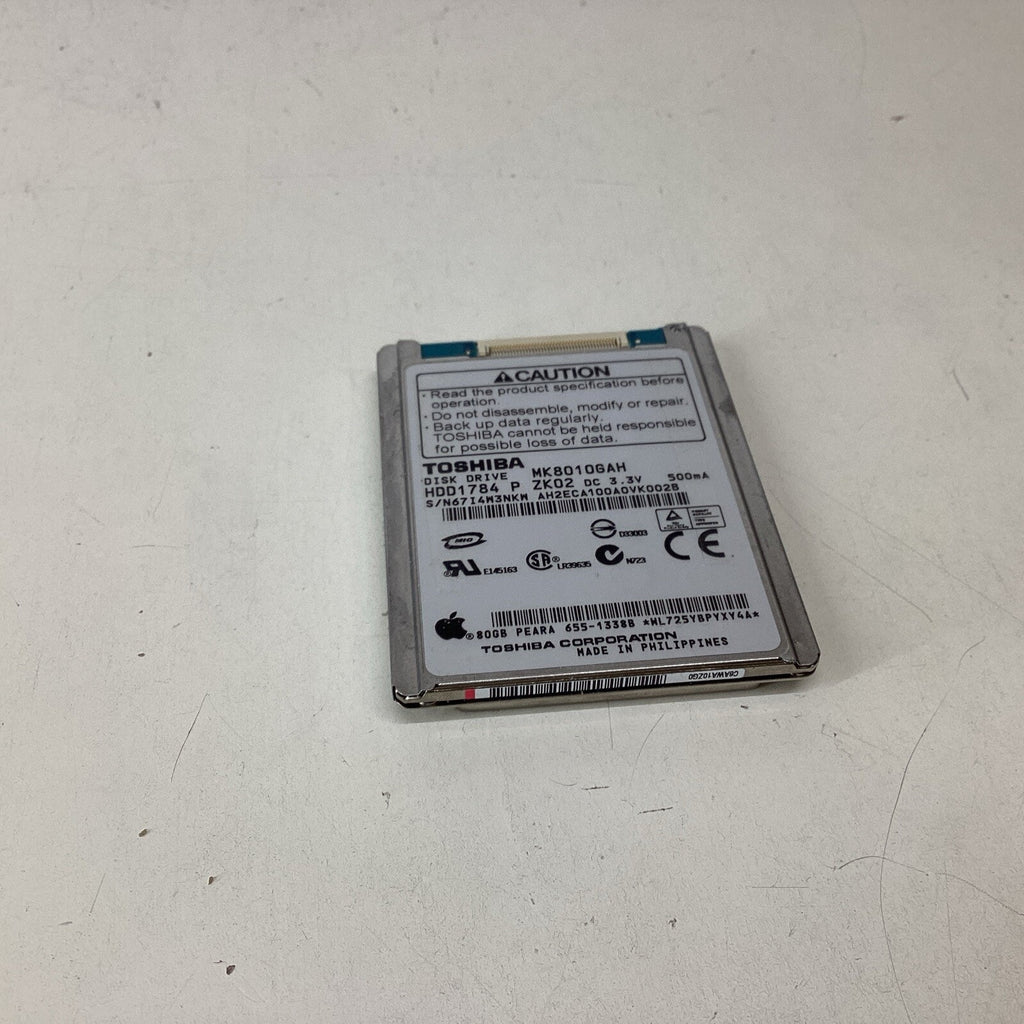 Toshiba Disk Drive For iPod Classic 5th Generation 80GB MK8010GAH - For Parts