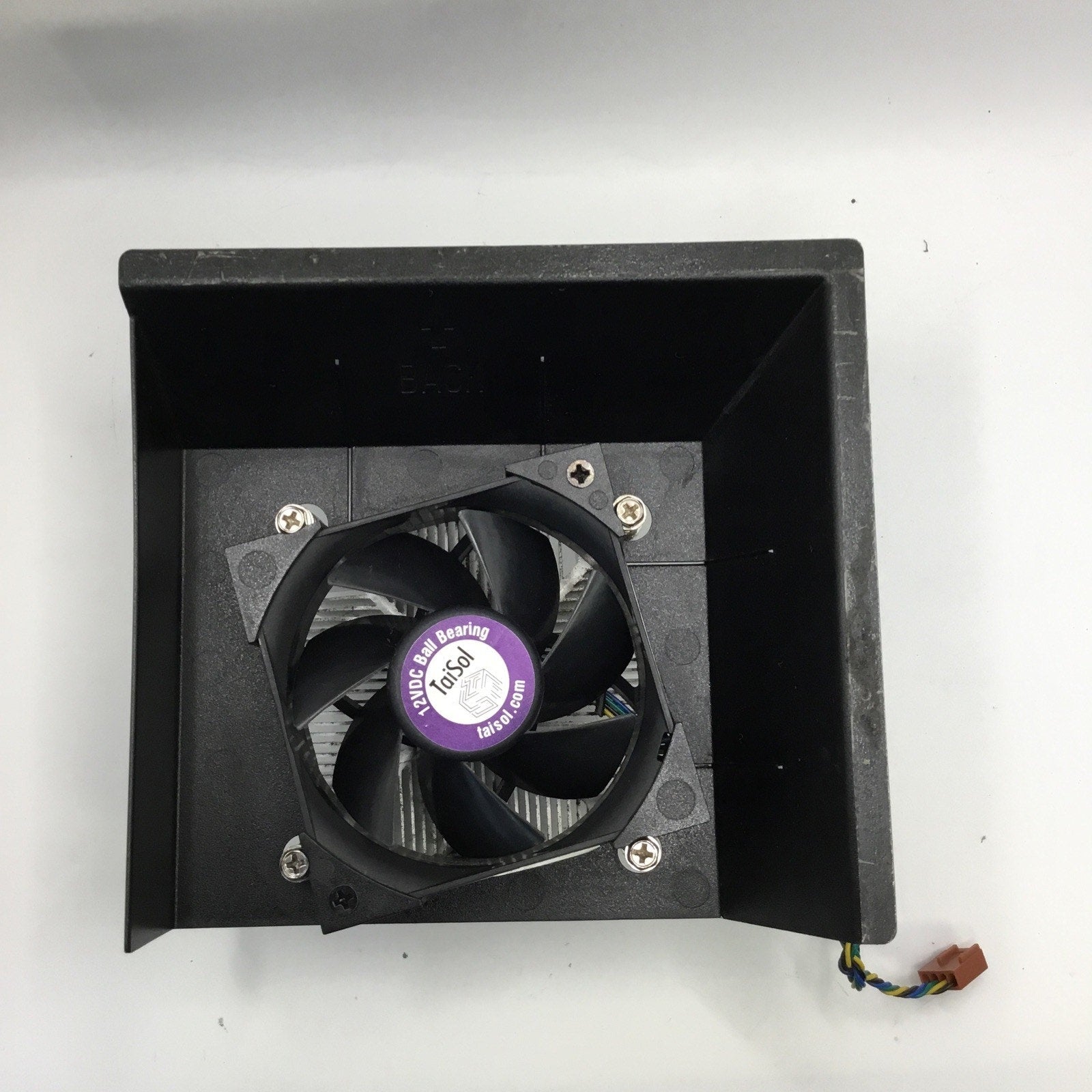 TaiSol 12VDC Ball Bearing Fan with Heat Sink