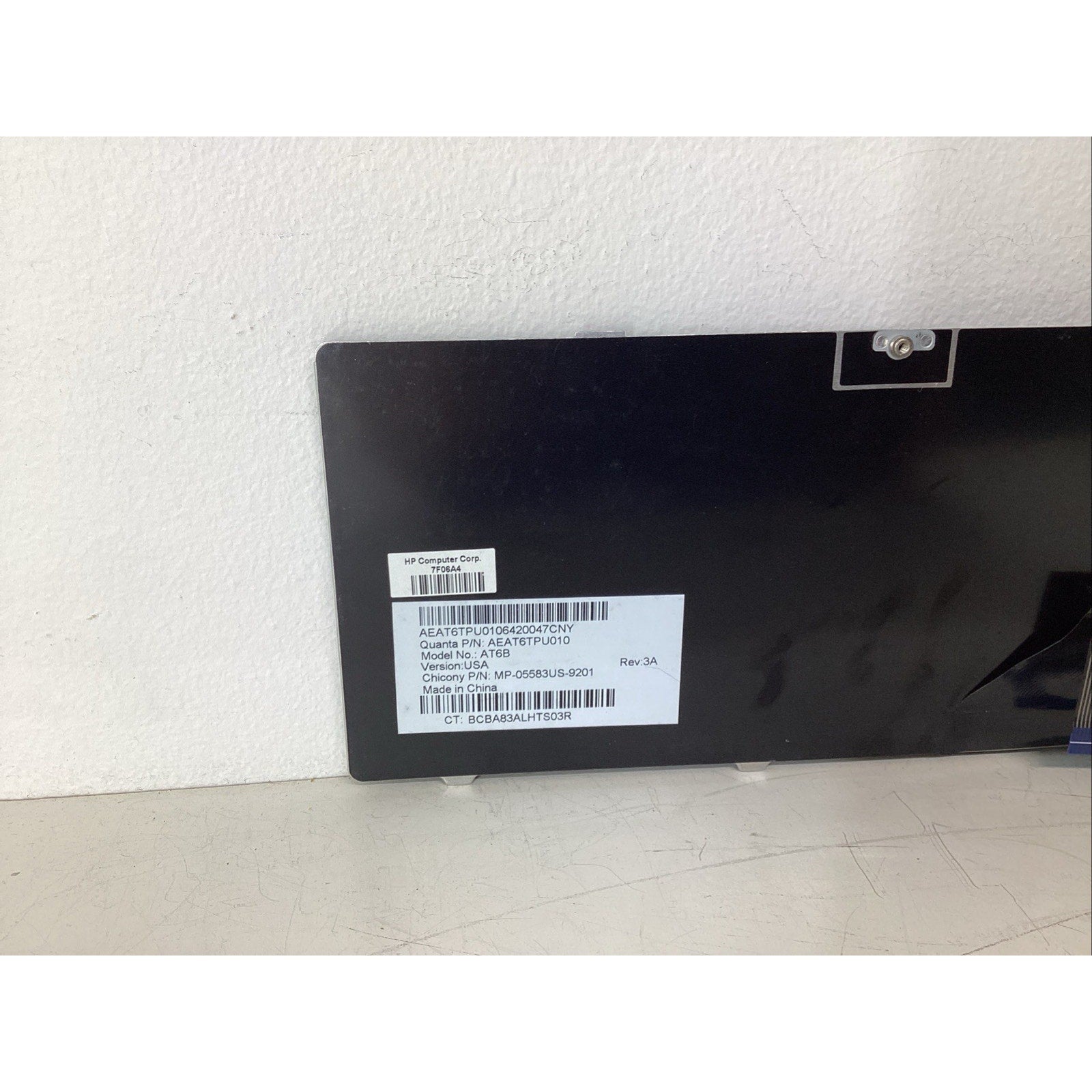 HP Laptop AEAT6TPU010 MP-05583US-9201 Keyboard