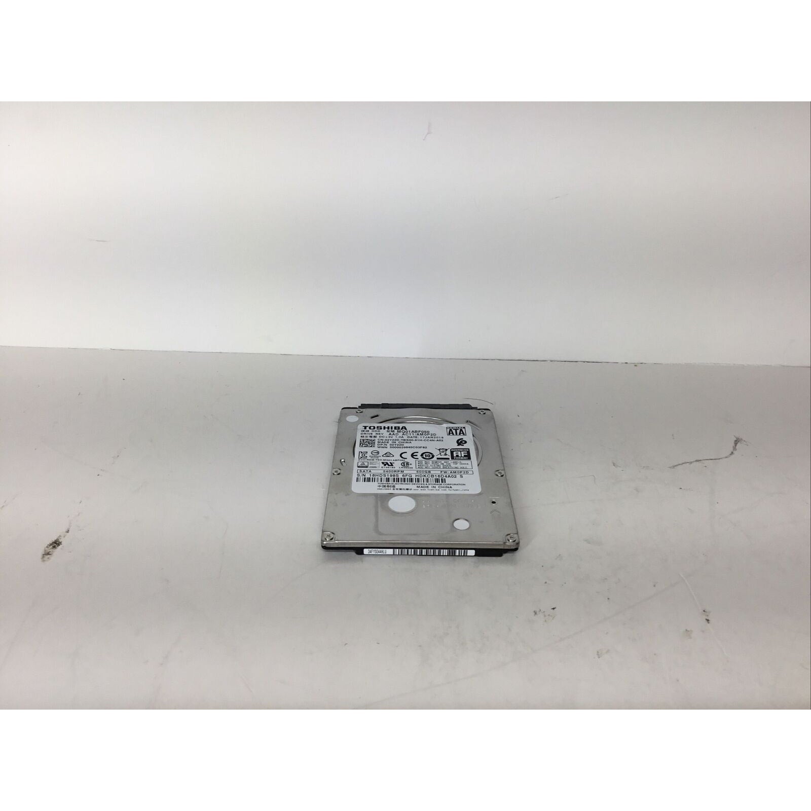 Toshiba MQ01ABF050 500GB 2.5" SATA 5400RPM Laptop Hard Drive