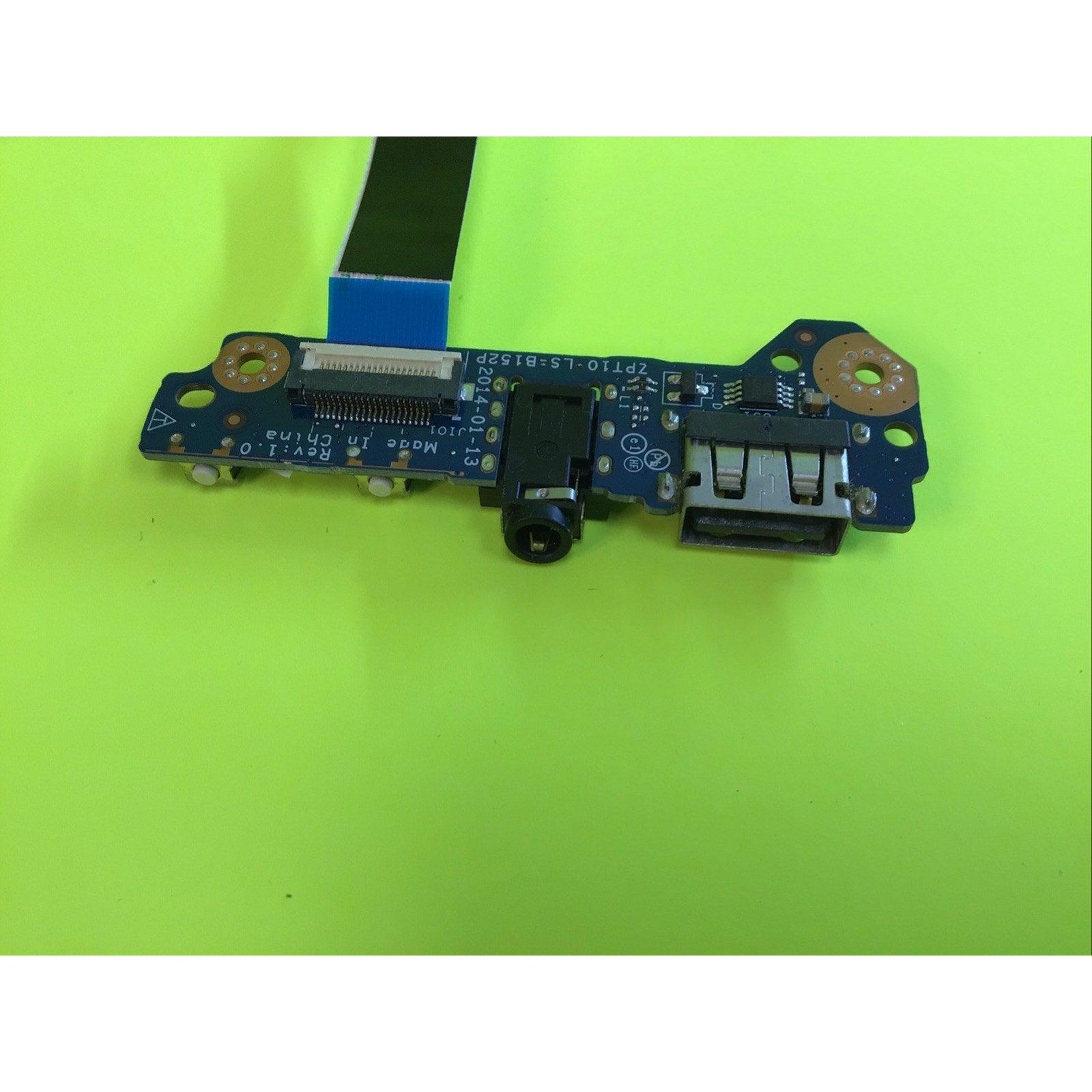 HP Pavilion 11t-n000x360 USB Audio Jack Board with Flex Cable LS-B152P
