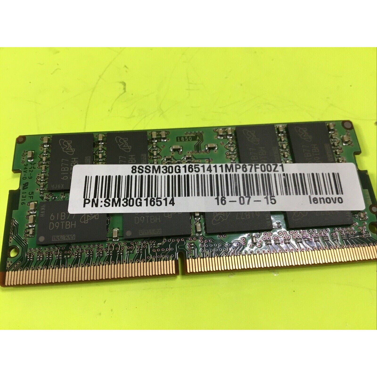 Micron 32GB (16GB x 2) DDR4 2400MHz SODIMM (MTA16ATF2G64HZ-2G3B1) Laptop RAM