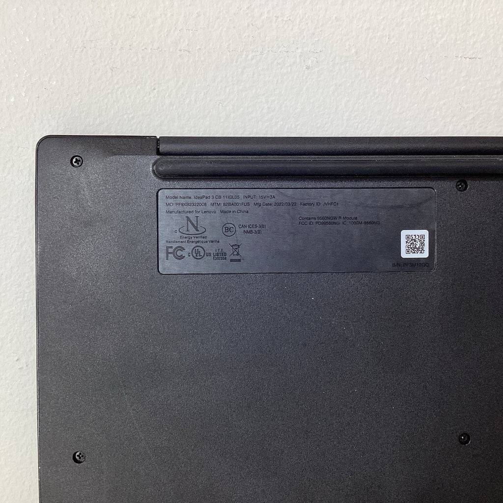 Lenovo IdeaPad 3 CB 11IGL05 11.6" HD Celeron N4020 1.1GHz Intel UHD Chromebook