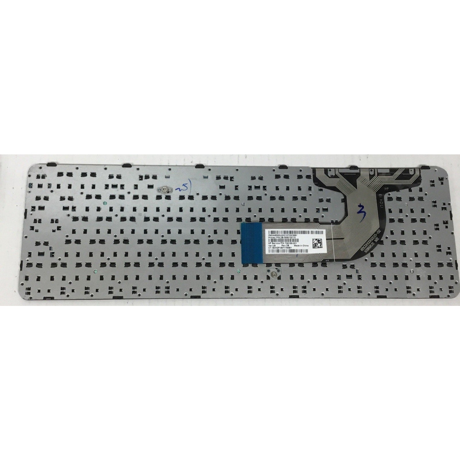708168-001 AER65U00310 GENUINE HP KEYBOARD BLACK 15-F