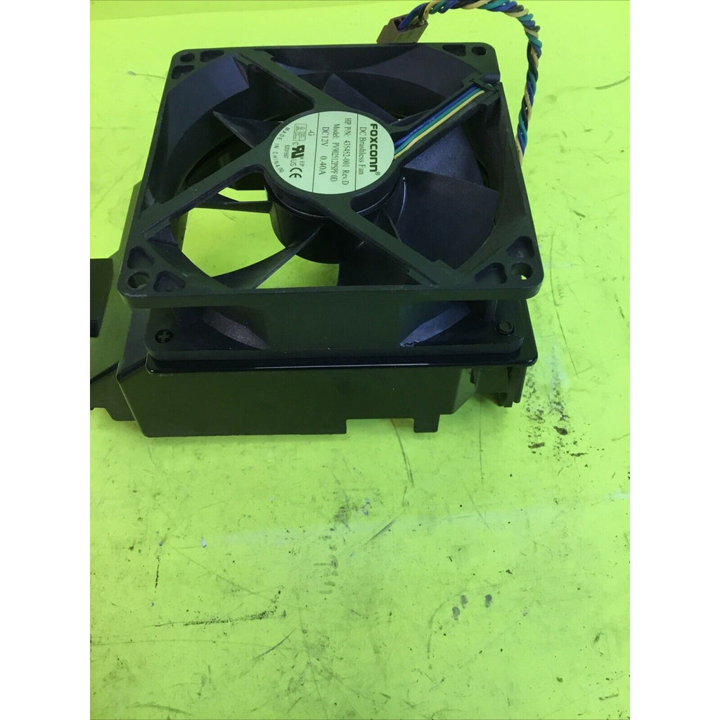 Foxconn PV902512PSPF 92mm x 25mm HP DC5700s DC5850 CPU Fan w/Shroud 4 Pin B130