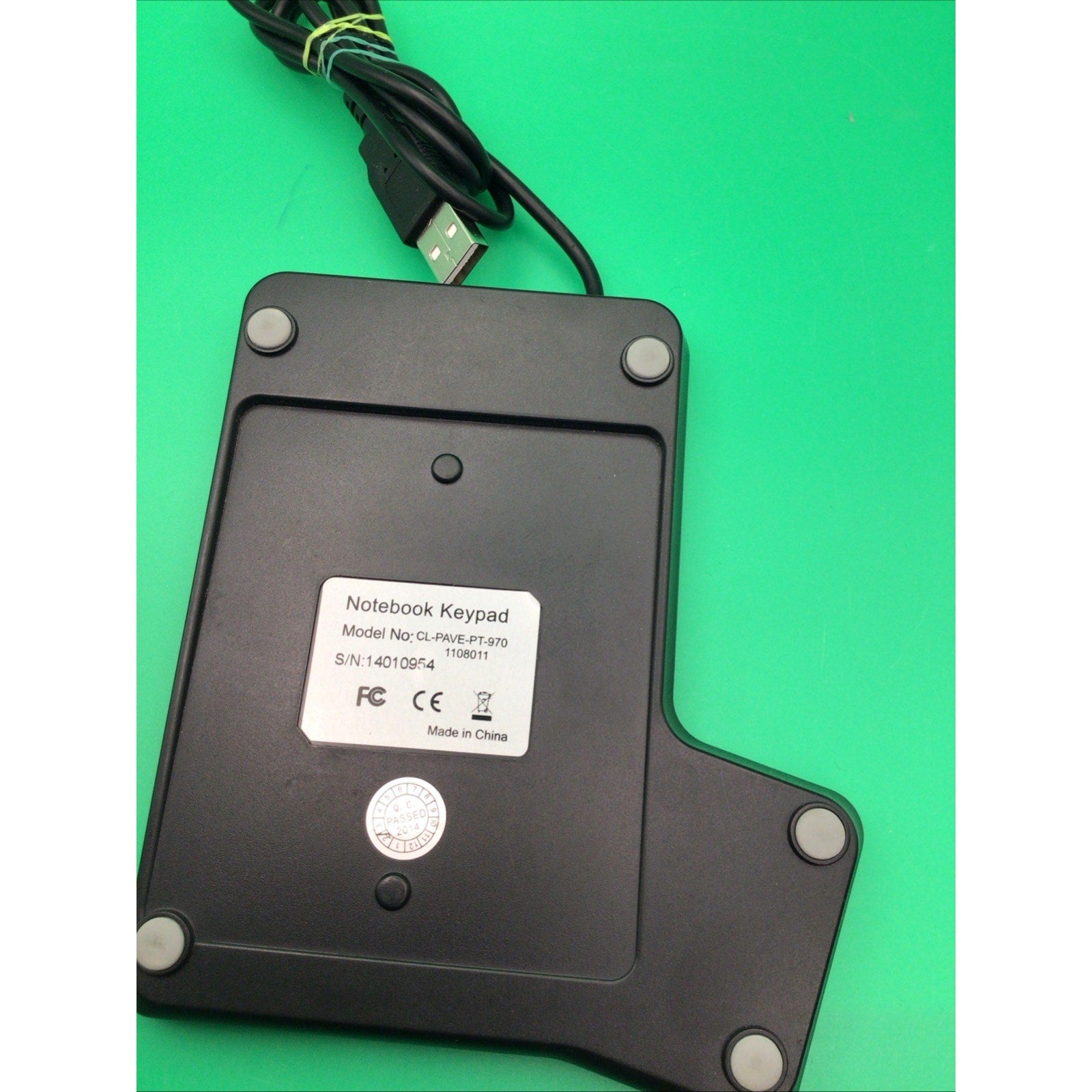 Black 19-key Numeric Keypad CL-PAVE-LK-10C Calculator USB H13