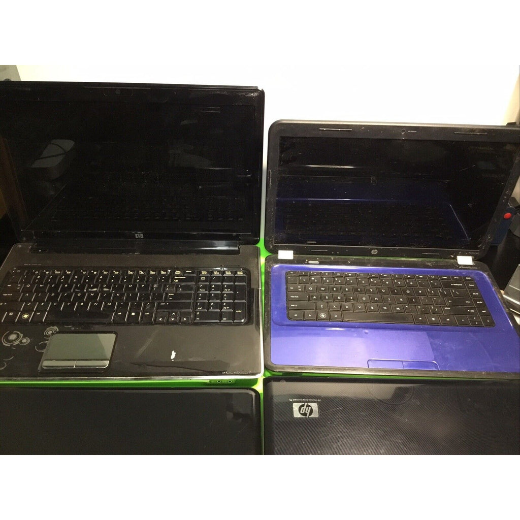 Lot of 5 HP Laptops FOR PARTS or NOT WORKING