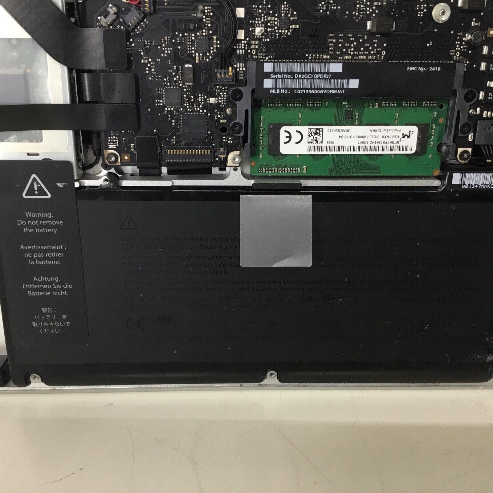 Apple MacBook 13" Model A1278 - For Parts Or Repair