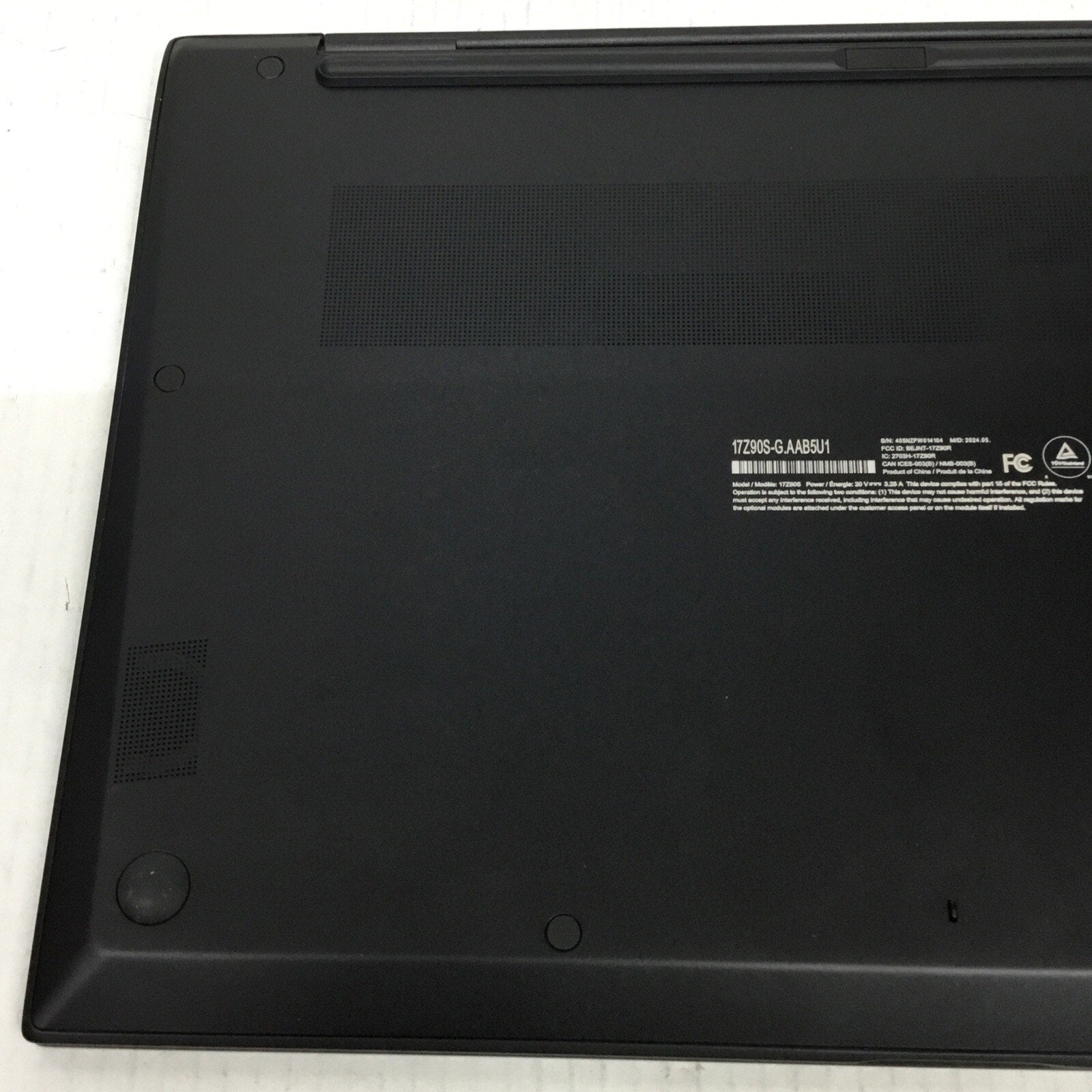 LG 17Z90S-G.AAB5U1 Gram 17" WQXGA Intel Core Ultra 7 155H 3.8GHz 16GB