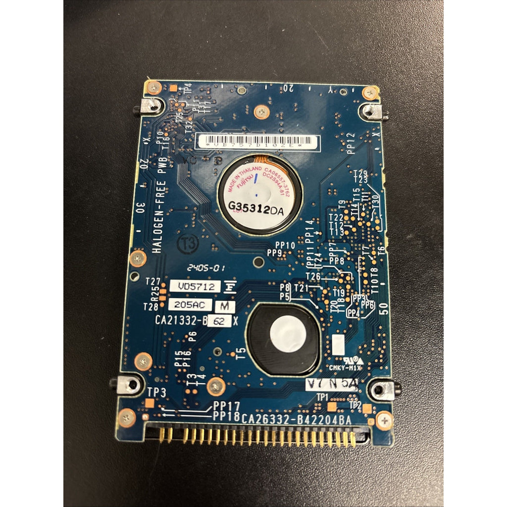 Fujitsu MHV2060AT 60GB 2.5" IDE CA06557-B22200AP Hard Drive Drive For Apple