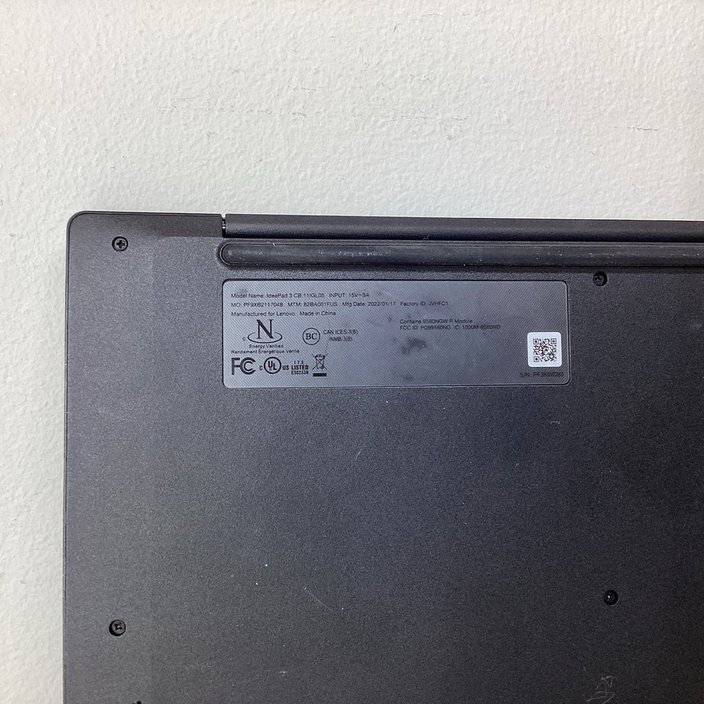 Lenovo IdeaPad 3 CB 11IGL05 11.6" HD Celeron N4020 1.1GHz Intel UHD Chromebook