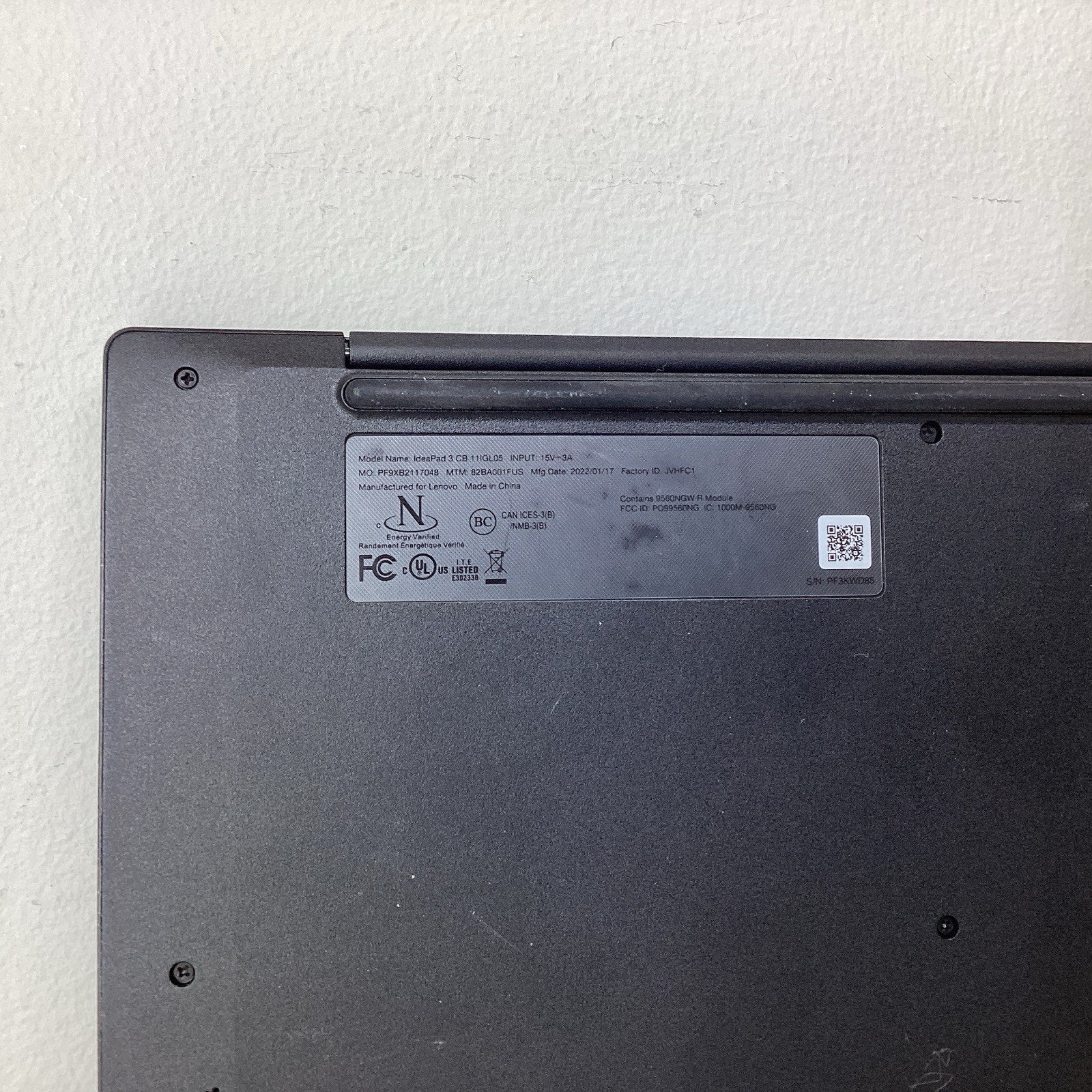 Lenovo IdeaPad 3 CB 11IGL05 11.6" HD Celeron N4020 1.1GHz Intel UHD Chromebook