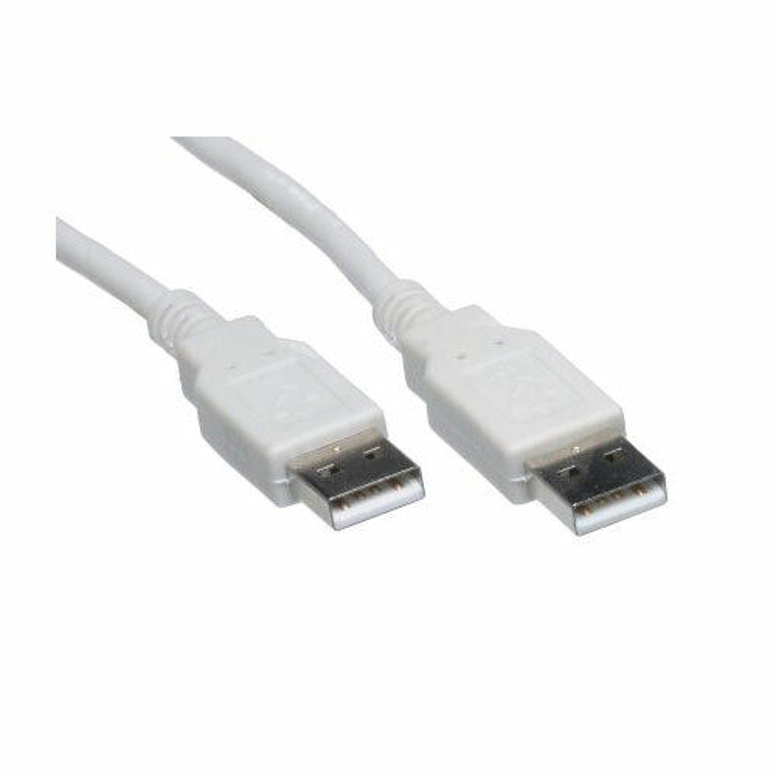 10ft USB Cable Male To Male A to A Plug High Speed 2.0 - Male/Male - 10 Feet