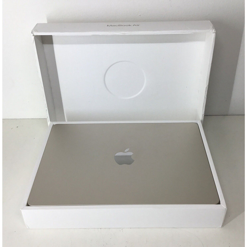 2024 Apple MacBook Air 13.6" M3 Chip 256 GB SSD 8GB RAM 8-Core GPU MRXT3LL/A