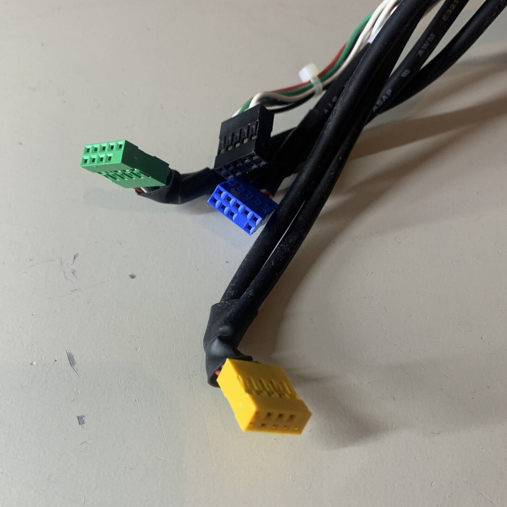 HP 611897-001 Computer Power Button USB Audio Assembly w/ Cables