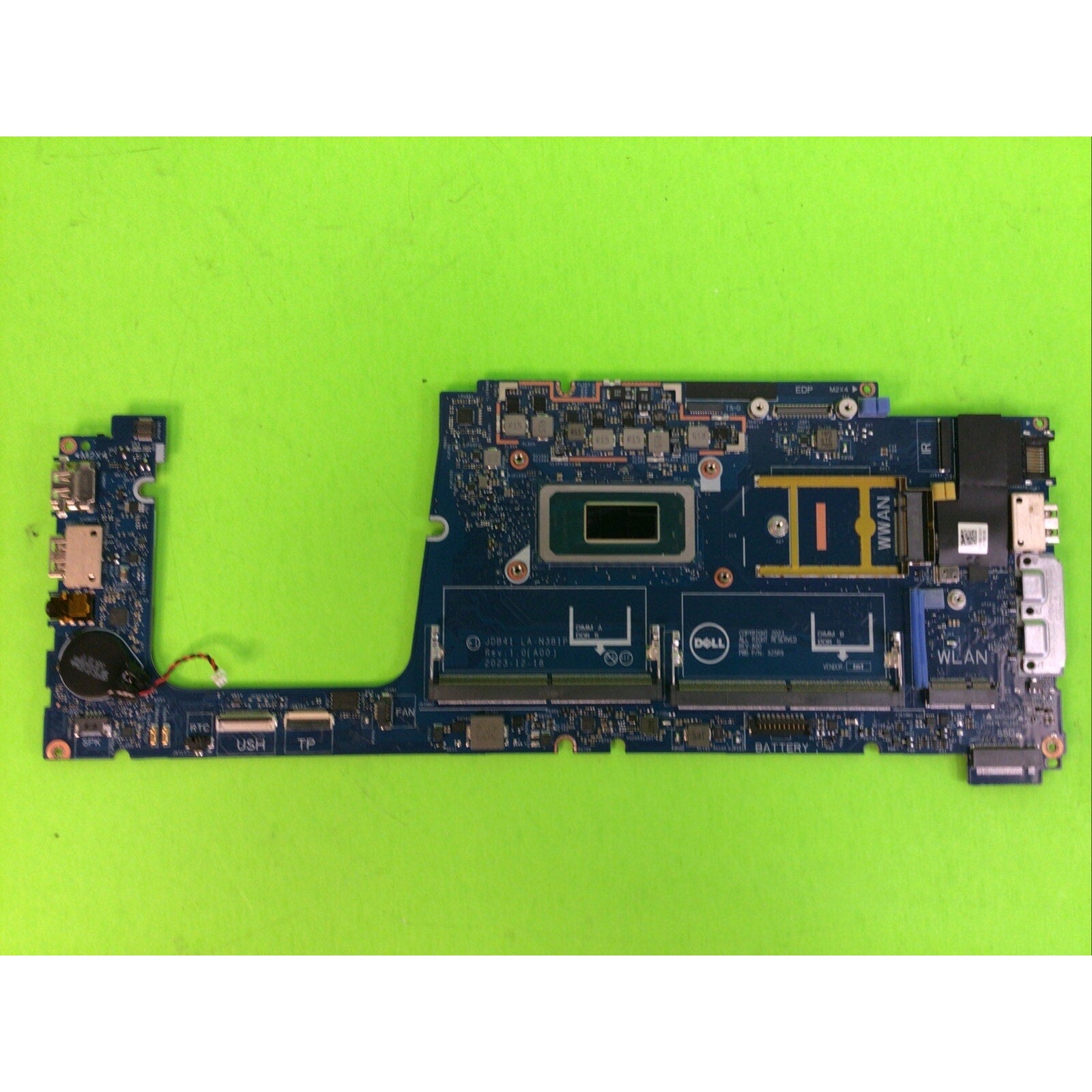 Dell Precision 3490 JDB41 LA-N381P FOR PARTS or REPAIR