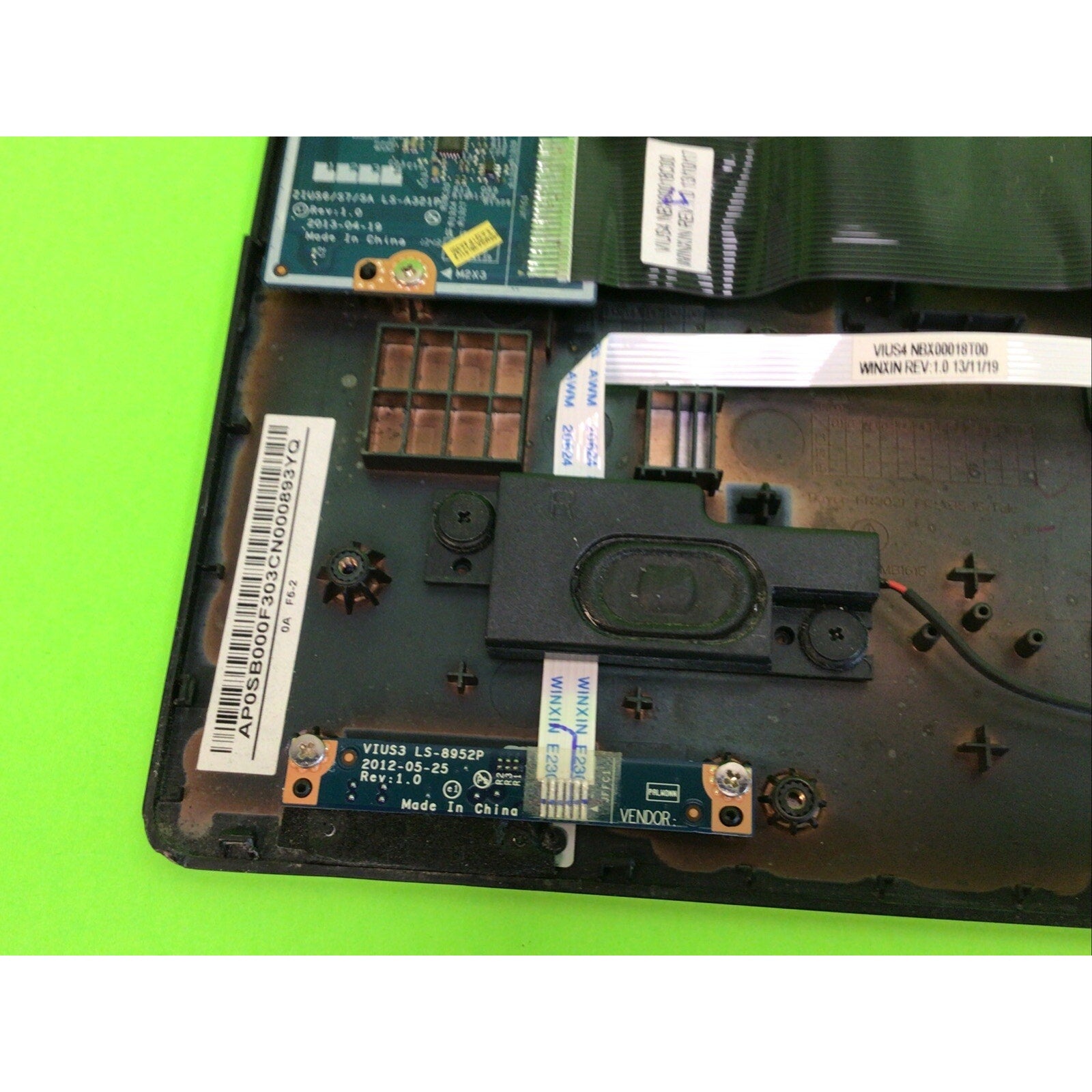 Lenovo IdeaPad 14" S415 Touch Palmrest Touchpad Keyboard Assembly AP0SB000F30