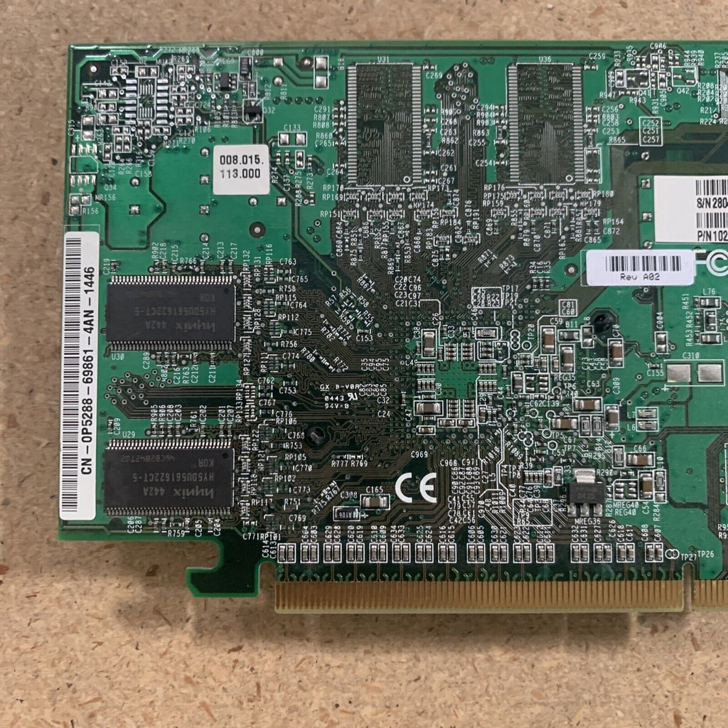Dell 0P5288 ATI Radeon X300SE 128MB PCIe Video Graphics Card 102A3340600