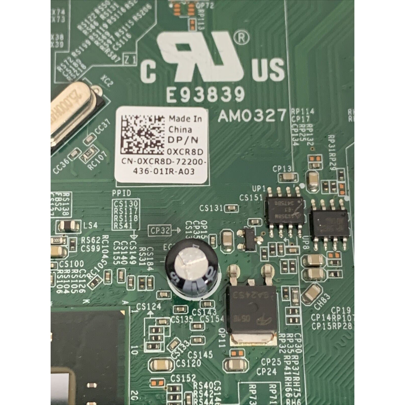 Dell OptiPlex 9020 SFF Intel LGA 1150 DDR3 Desktop Motherboard XCR8D