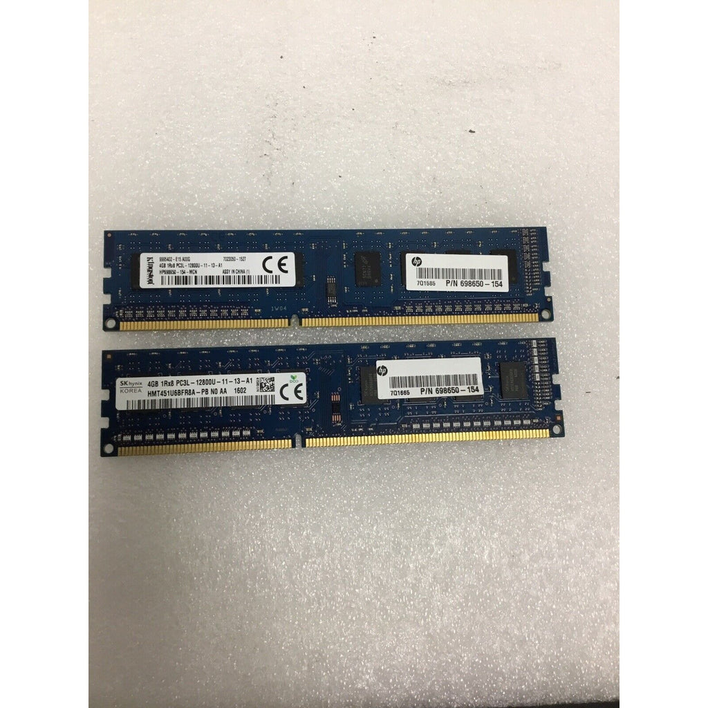 SK Hynix 8GB Kit ( 4GB x 2 ) 1Rx8 PC3L-12800U DDR3L 1600 Desktop Memory