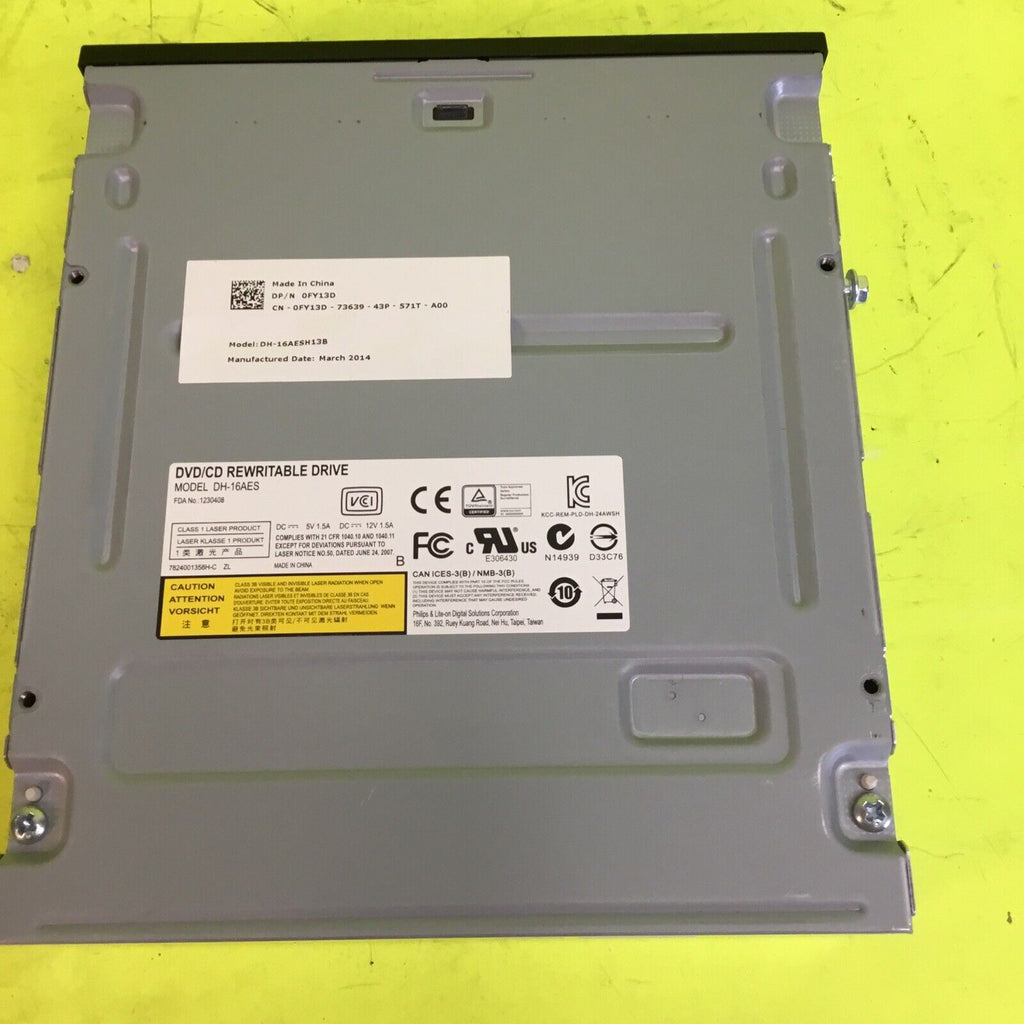Dell DH-16AES 16X DVD+/-RW Drive DP/N 0FY13D