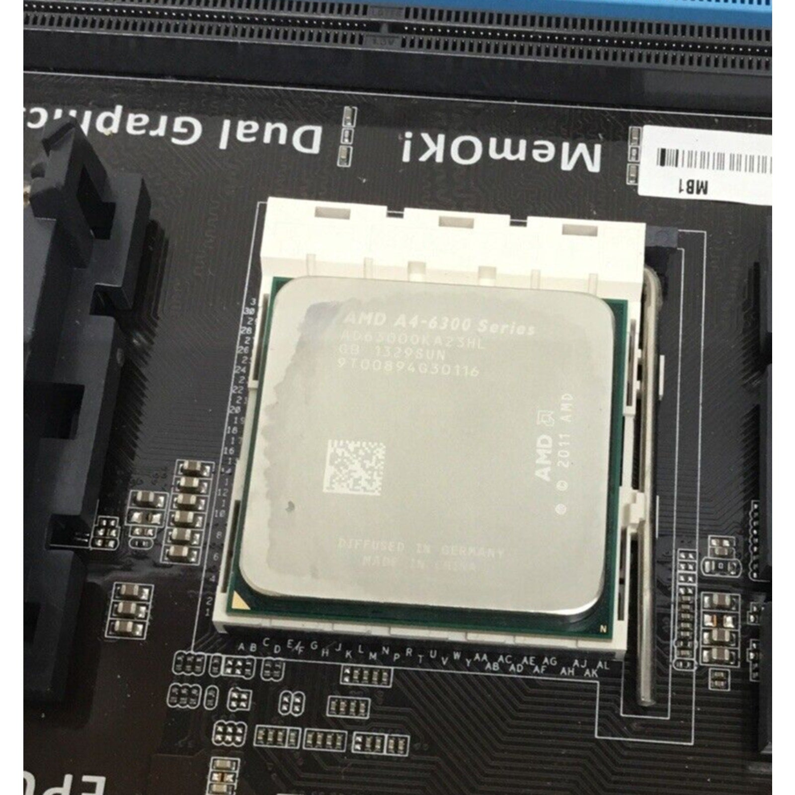 ASUS Motherboard F2A55-M/M11BB/DP_MB WITH IO SHIELD AND CPU