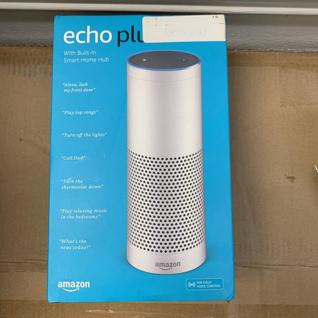 NEW Amazon Echo Bluetooth Wi-Fi Smart Speaker with Alexa 1st Gen Black - Unused