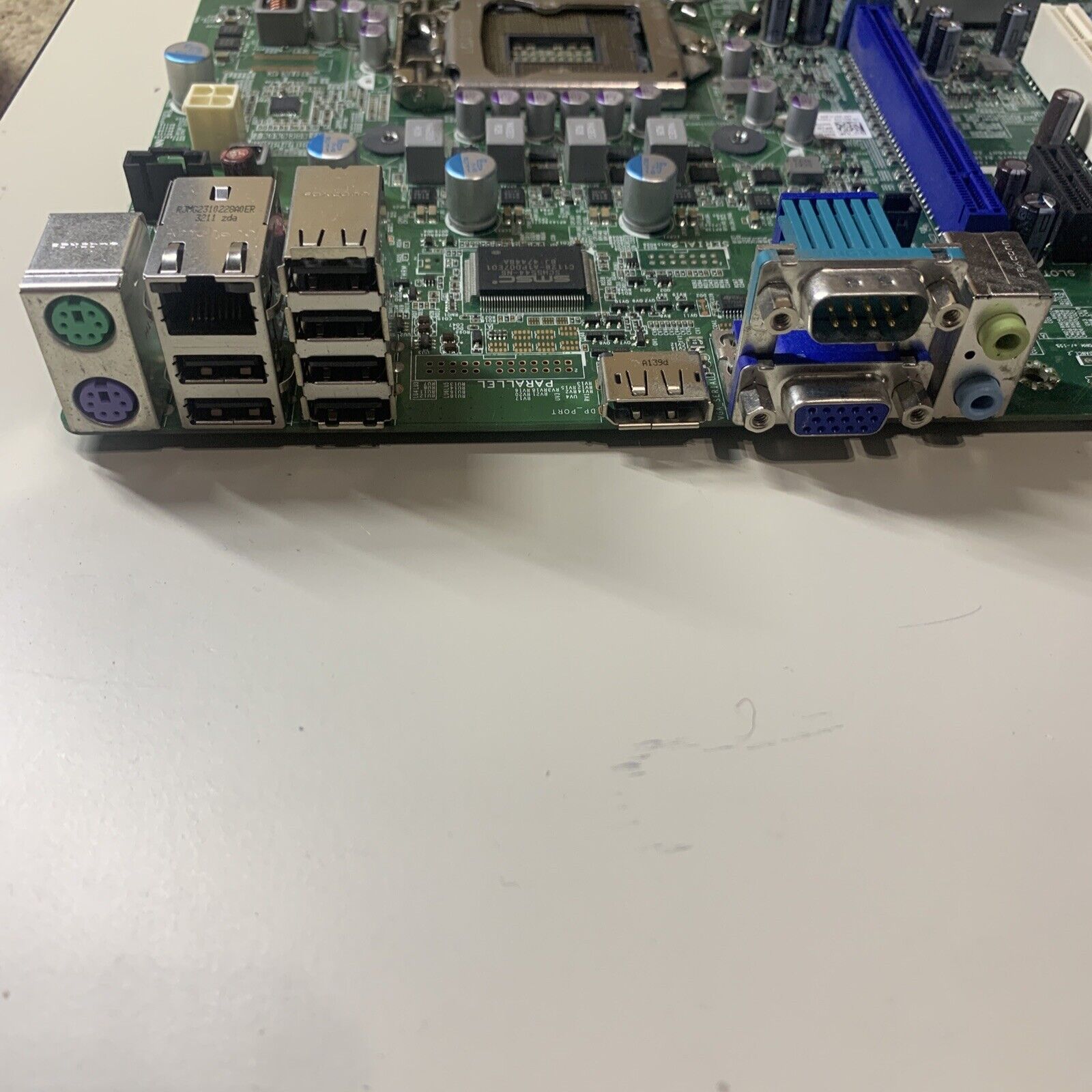 Dell Optiplex 990 DT MT LGA1155 Motherboard 06D7TR - Damaged CMOS Battery Holder