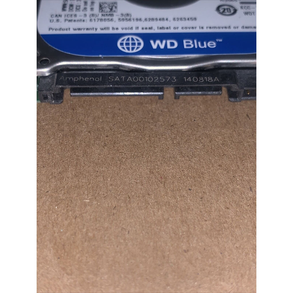 WESTERN DIGITAL 500GB 2.5" SATA 5400RPM LAPTOP PC HD HARD DRIVE WD5000LPVX