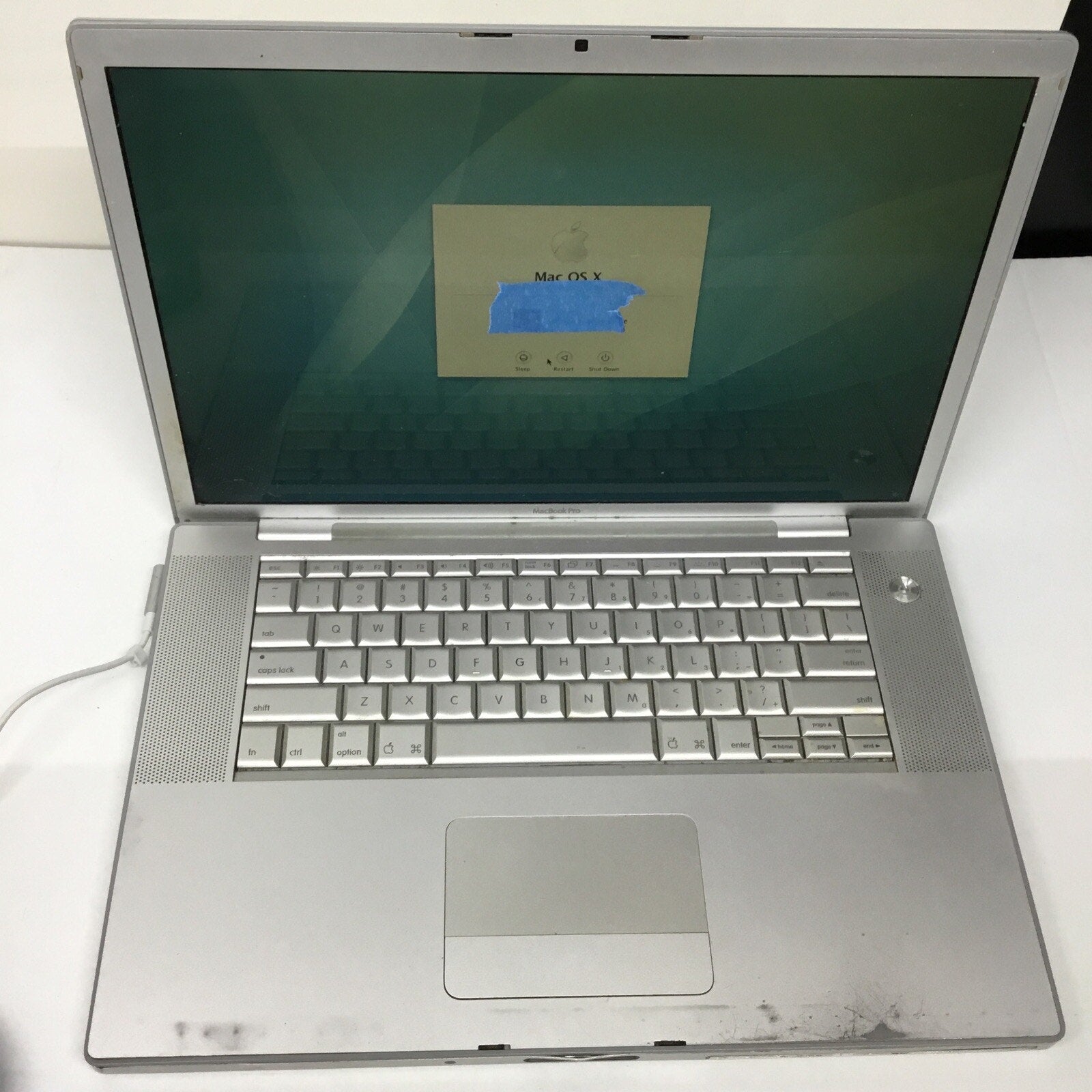 PARTS Apple MacBook Pro A1211 w/ Core 2 Duo" 2.33 15" 2.33 GHz Core - No Battery