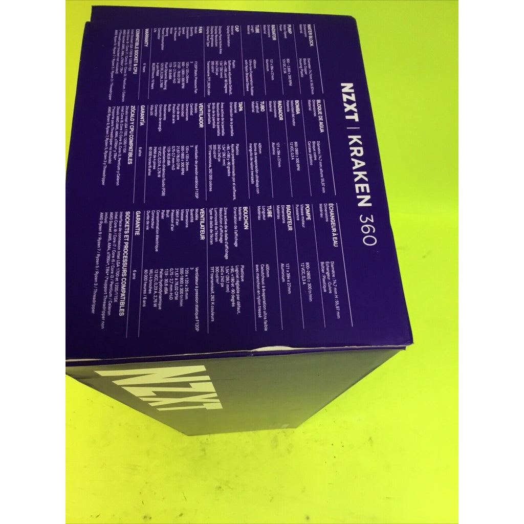 NZXT Kraken 360 BOX ONLY