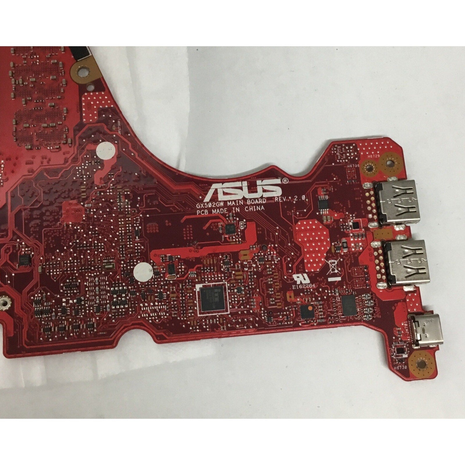 FOR PARTS ASUS ROG GX502GW Motherboard i7-9750H 16GB RAM RTX 2060