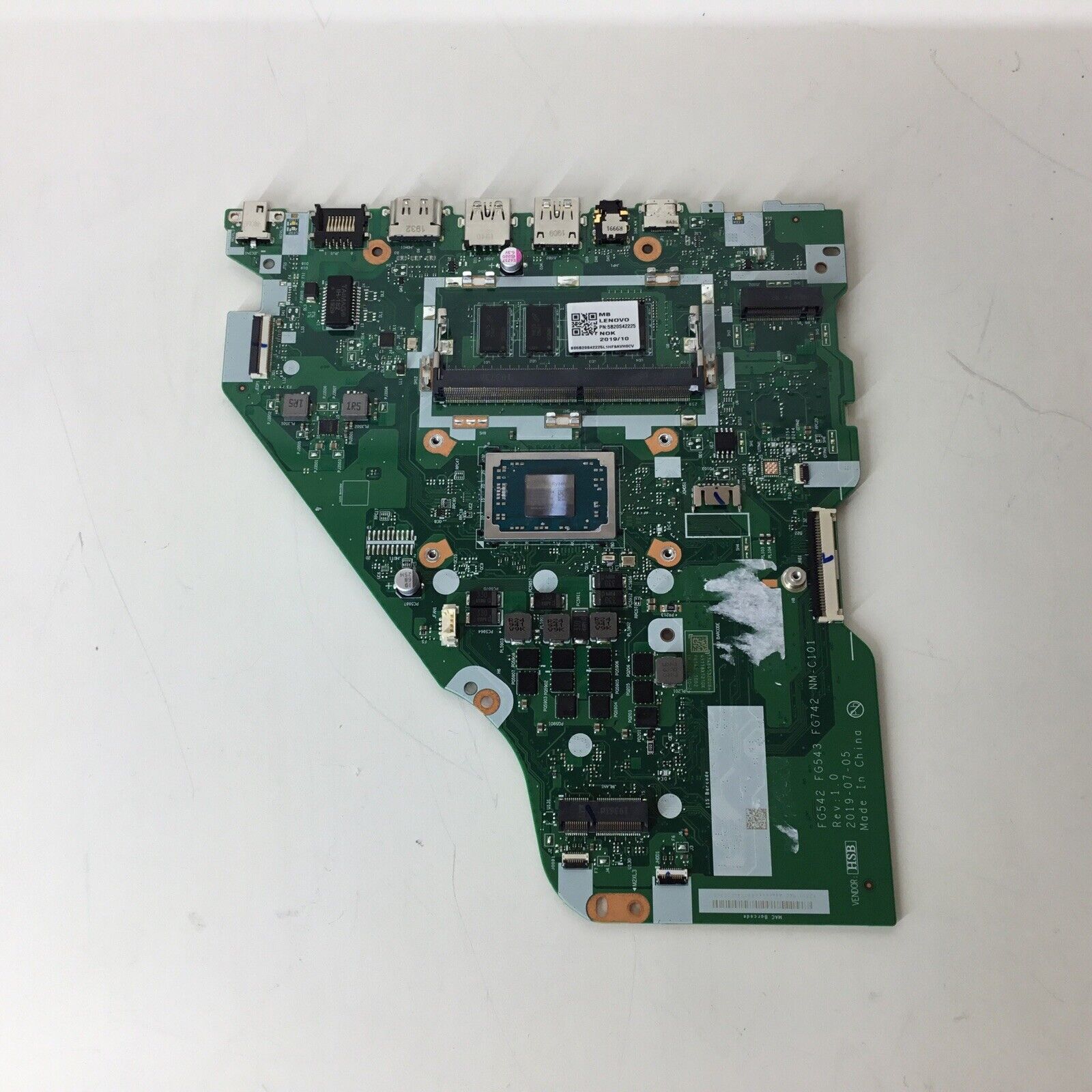 For Lenovo Ideapad Motherboard FG542 NM-C101 5B20S42225 - For Parts