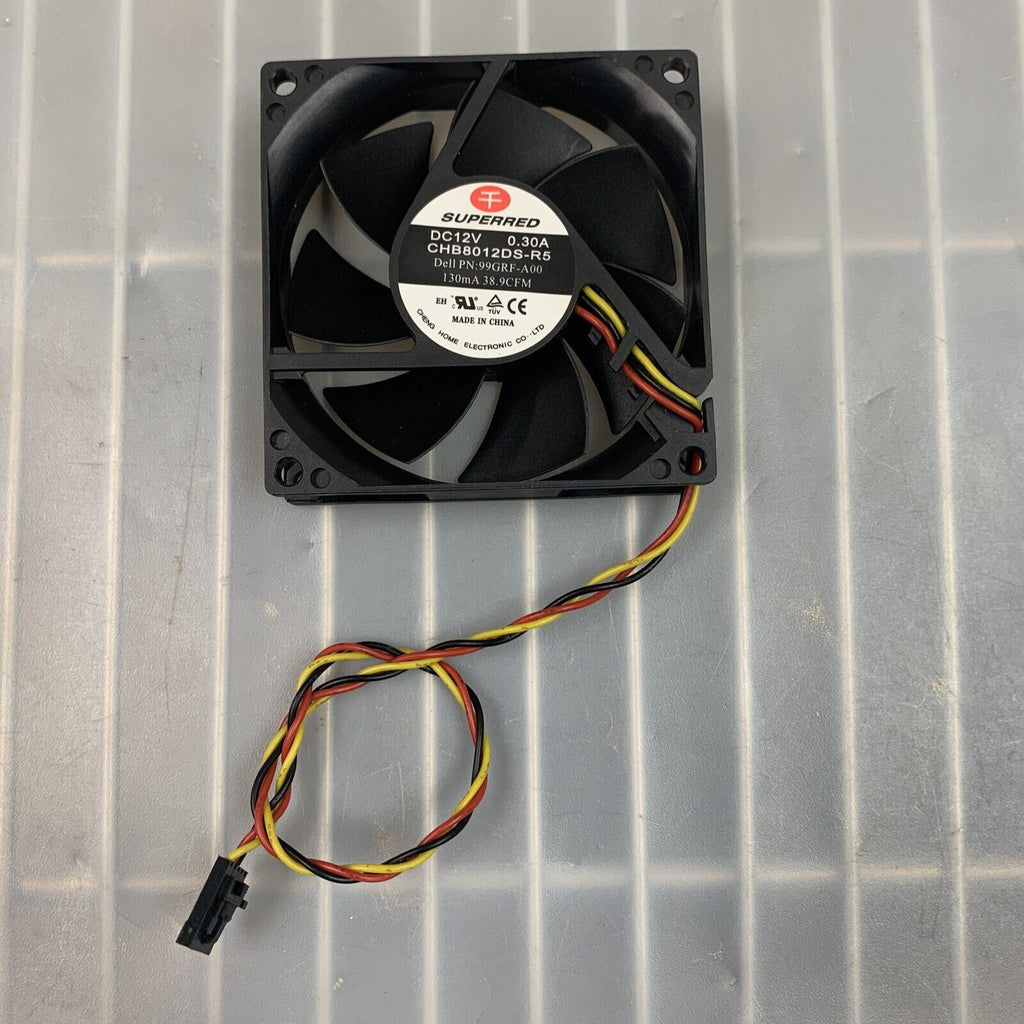 SUPERRED CHB8012DS-R5 99GRF-A00 Internal Chassis cooling fan 80x80x20 FOR DELL