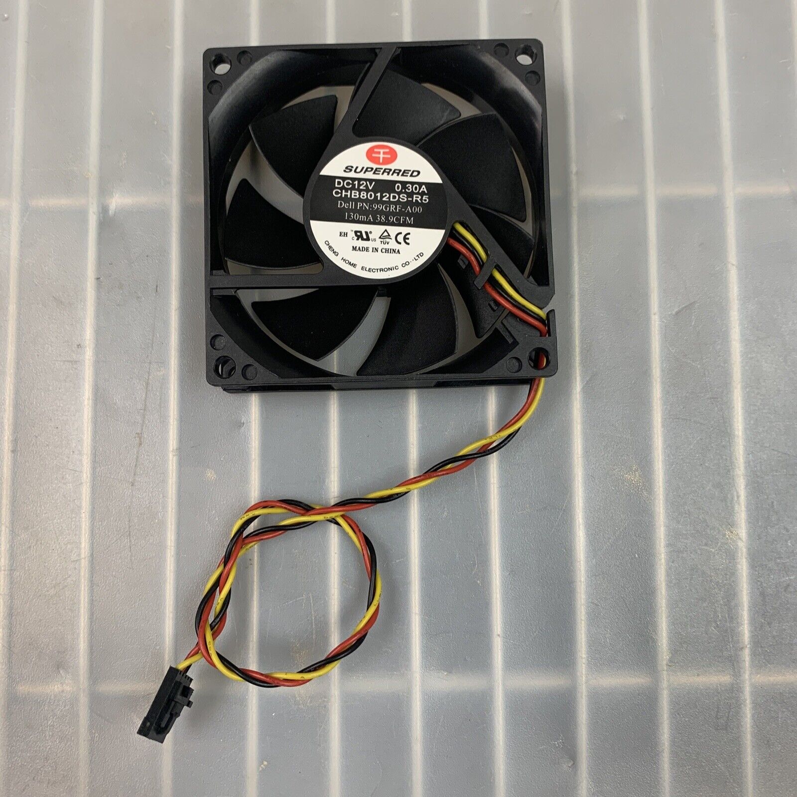 SUPERRED CHB8012DS-R5 99GRF-A00 Internal Chassis cooling fan 80x80x20 FOR DELL