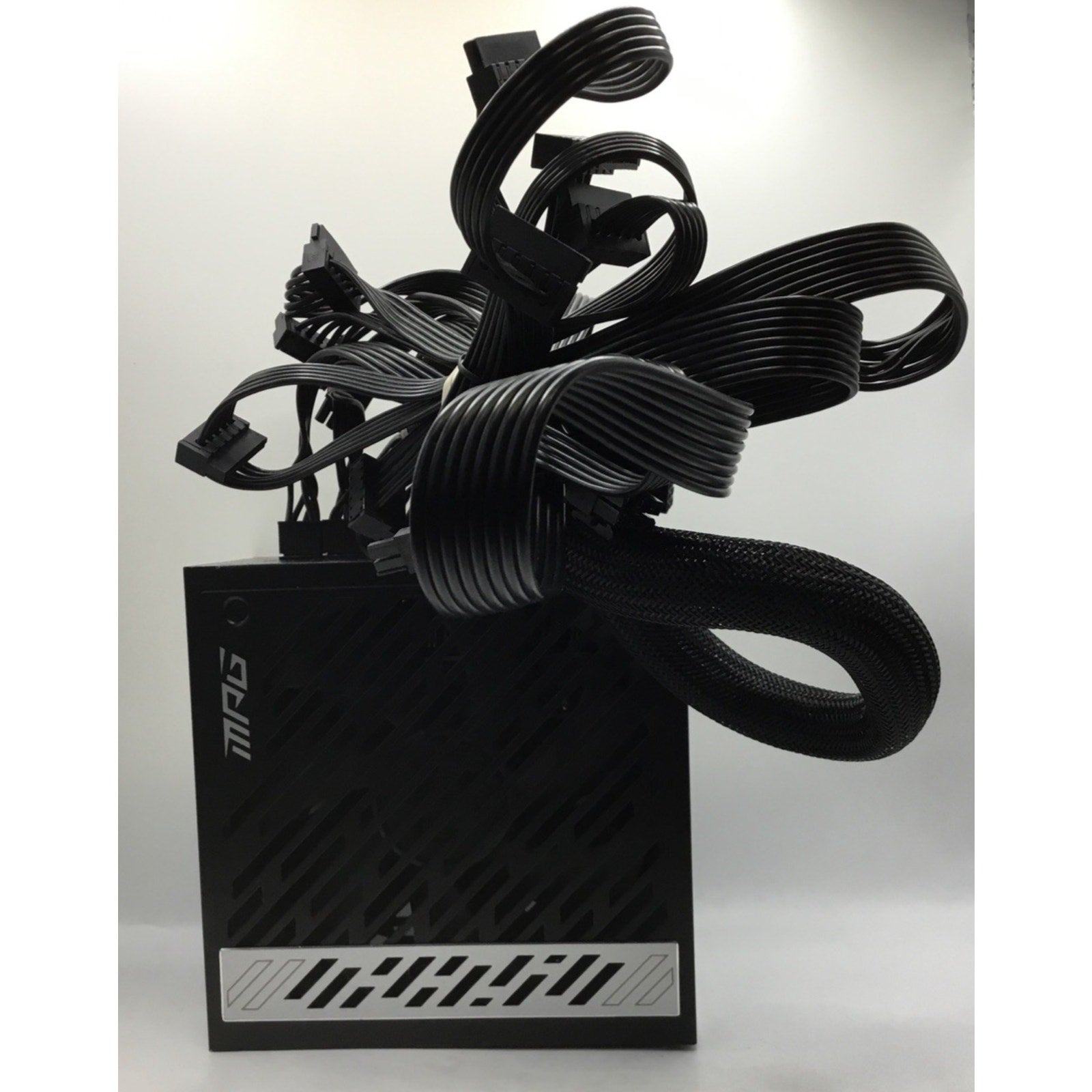 MSI MPG A1000G Pcie5 1000W 80 Plus Gold Power Supply - includes all cables shown